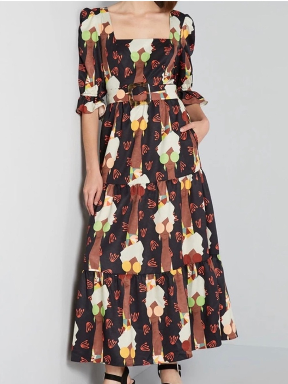 Hutch ModCloth Let's Go Boho Maxi Dress - Size 8